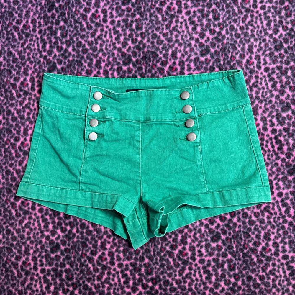 Y2K Forever 21 Denim Pull On Shorts